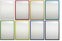 INSTEEKHOES MAGNETISCH A4 BLAUW SET Á 5 STUKS Set à 5 stuks