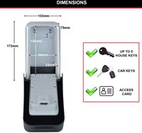 Sleutelkluis MasterLock Select Access XL cijfercombinatieslot-3