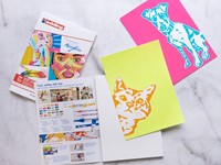 Olie-acrylblok edding 30010 A4 10 vel 300gr wit 1 Stuk-2