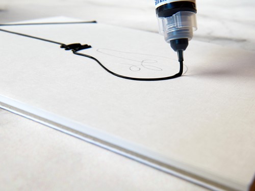 Olie-acrylblok edding 30010 A4 10 vel 300gr wit 1 Stuk-5