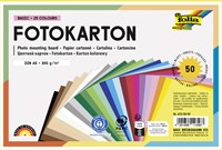 Fotokarton Folia 300gr A5 50vel assorti 50 Vel