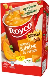 Soep Royco pompoen Supreme met croutons 20 zakjes 20 Zak