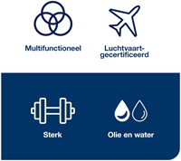 Reinigingsdoek Tork W4 gevouwen wit 530179 4 pak-2