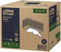 Reinigingsdoek Tork W4 Premium gevouwen 1laags wit 4 pak-3