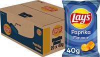 Lay's Chips Paprika zakje 40gr 40 Gram