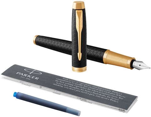 Vulpen Parker IM Premium GT F zwart 1 Stuk-1