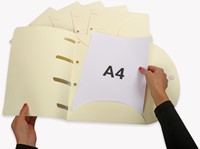 Smartfolder geperforeerde opbergmappen A4 be 6st 6 Stuk-2