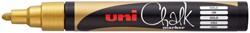 Krijtstift Uni-ball rond 1.8-2.5mm goud 1 Stuk