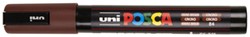 Paintmarker Uni POSCA PC5M M cacao bruin 1 Stuk
