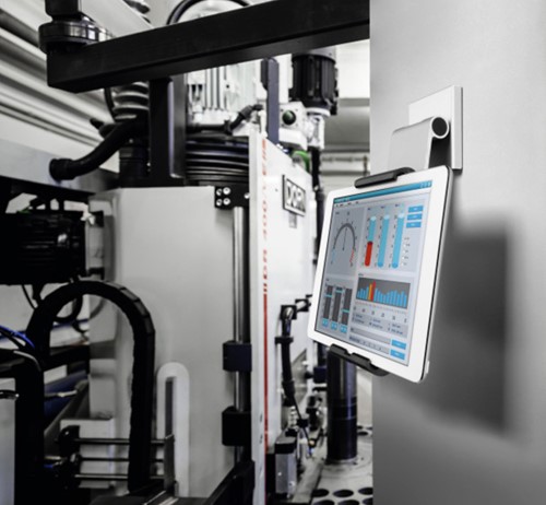 Tablethouder Durable wand kantelbaar 1 Stuk-1