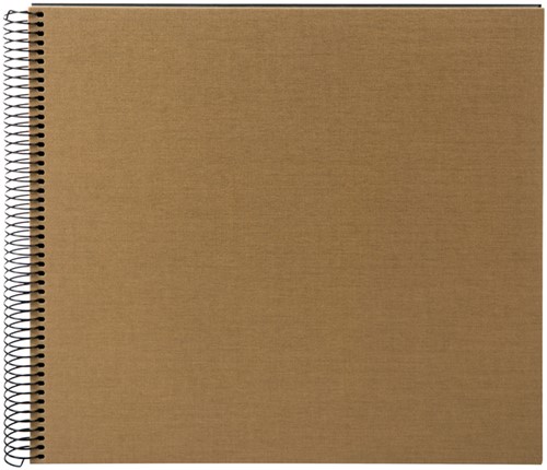 Spiraalalbum Bella Vista coffee bronze 1 PAK