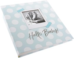 Babyfotoalbum Hallo Baby mint/blue 1 PAK