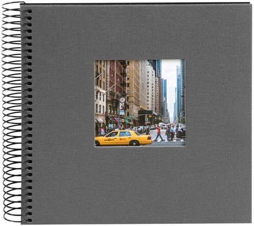 Spiraalalbum Bella Vista grey 1 PAK