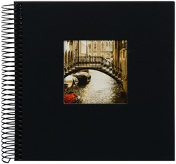 Spiraalalbum Bella Vista black 1 PAK