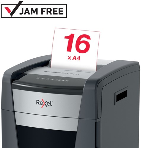 Papiervernietiger Rexel Momentum Extra XP516+ snippers 2x15mm-2