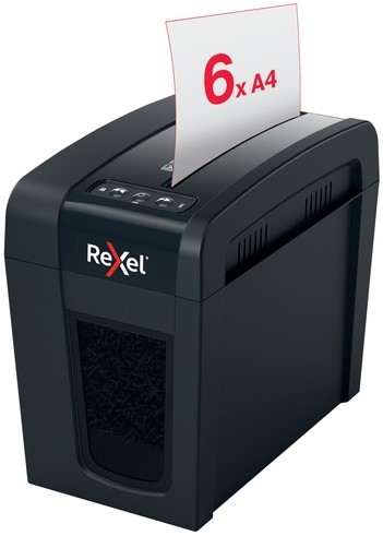 Papiervernietiger Rexel Secure X6-SL snippers 4x40mm-17