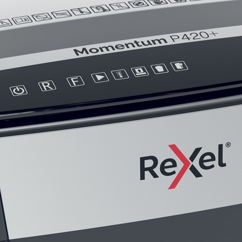 Papiervernietiger Rexel Momentum P420+ snippers 4x35mm-15