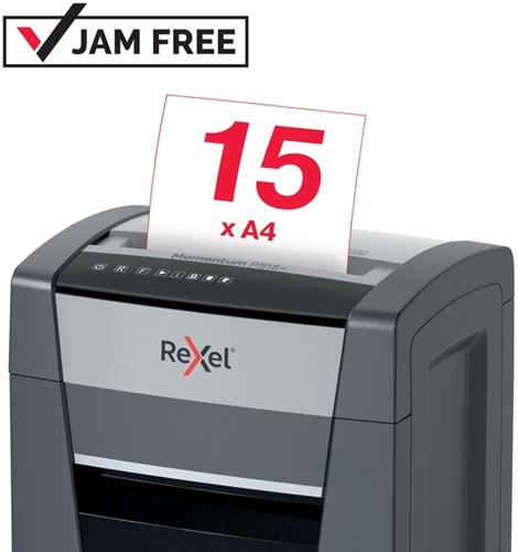 Papiervernietiger Rexel Momentum P515 2x15mm 1 Stuk-16
