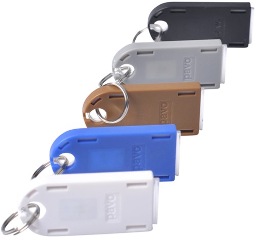Sleutellabel Pavo magnetisch assorti 10 Stuk-2