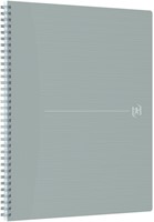 Spiraalblok Oxf Origin A4+ lijn 140pag 80gr grijs 1 Stuk-2