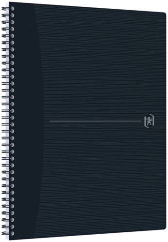 Spiraalblok Oxf Origin A4+ lijn 140pag 90gr zwart 1 Stuk-2