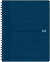 Spiraalblok Oxf Origin A4+ lijn 140pag 80gr blauw 1 Stuk