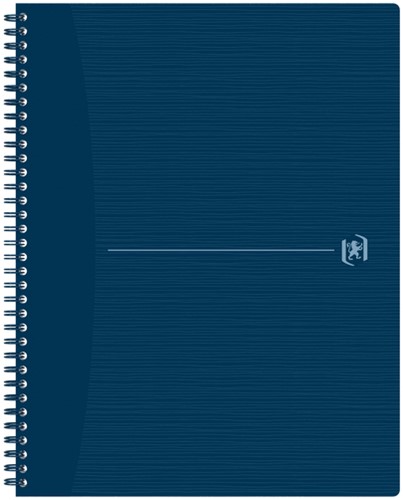 Spiraalblok Oxf Origin A4+ lijn 140pag 80gr blauw 1 Stuk