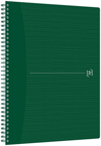 Spiraalblok Oxf Origin A4+ lijn 140pag 80gr groen 1 Stuk-2