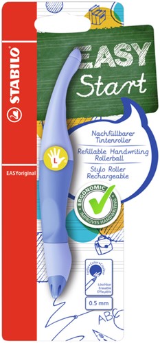Rollerpen STABILO Easyoriginal links M pa blauw 1 Blister