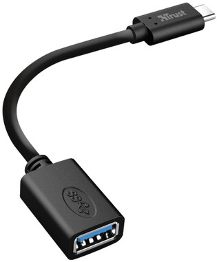 Adapterkabel Trust Calyx USB-C naar USB-A 1 Stuk-2