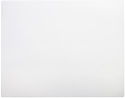 Deskmat Qantore 630x500mm wit-transparant 1 Zak