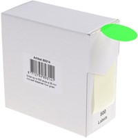 Etiket Rillprint 35mm 500st op rol fluor groen 500 etiket-2