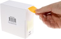 Etiket Rillprint 35mm 500st op rol fluor oranje 500 etiket-3