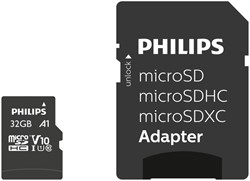 Micro SDHC Card Philips Class 10 UHS I U1 32GB 1 Stuk