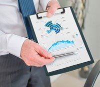 Klembord MAUL A5 staand hard kunststof zwart 1 Stuk-1