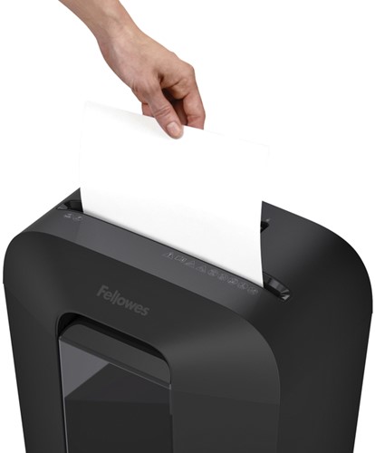 Papiervernietiger Fellowes LX70 4x40mm zwart 1 Stuk-3