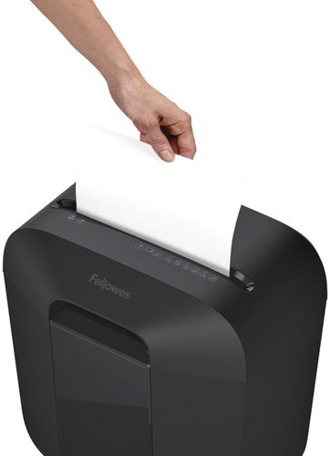 Papiervernietiger Fellowes LX25M 4x12mm zwart 1 Stuk-3