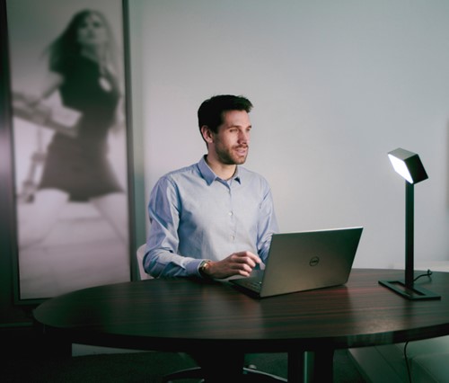 Lamp Dayvia Sundesk led lichttherapie zwart 1 Stuk-2