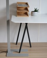 Vloerlamp Unilux Stratus led grijs 1 Stuk-1