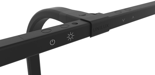 Bureaulamp Unilux Strata led tafelklem zwart 1 Stuk-3