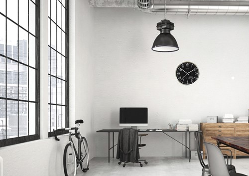 Wandklok Unilux Wetty grijs 1 Stuk-2