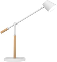 Bureaulamp Unilux Vicky led hout wit 1 Stuk