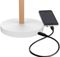 Bureaulamp Unilux Vicky led hout wit 1 Stuk-3