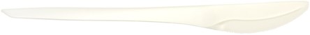 Mes IEZZY herbruikbaar CPLA 190mm 50 stuks wit