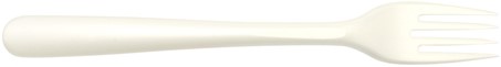 Vork IEZZY herbruikbaar cpla 190mm wit 50 Stuk