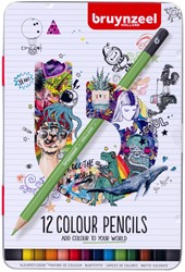 Kleurpotlood Bruynzeel 12 stuks 12 Stuk