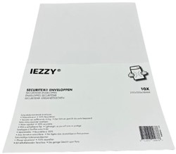 Securitex envelop IEZZY 250x350x38mm 10 Stuk