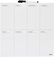 Planbord week Desq 35x35cm magnetisch 1 Stuk