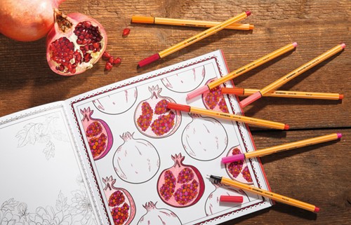 Fineliner STABILO point 88/25 F pastel oranje 1 Stuk-2