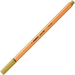 Fineliner STABILO point 88/66 F khaki 1 Stuk